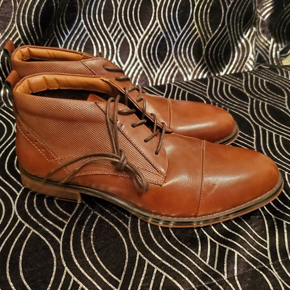 Madden Brown Leather Men's Shoes